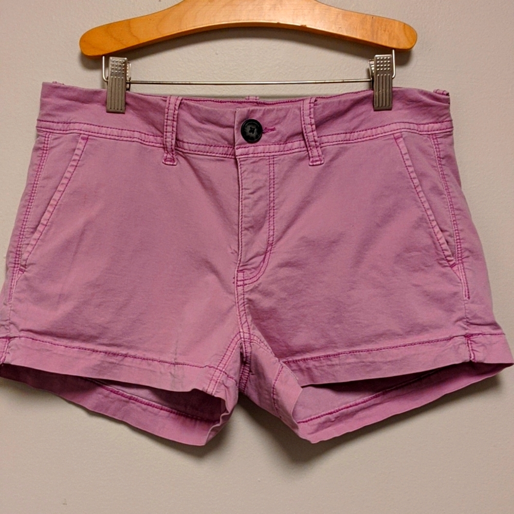 AE Pink Kaki Shorts